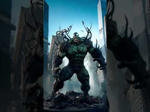 Hulk and venom AI evolution#evolution #sparta#song #4560
