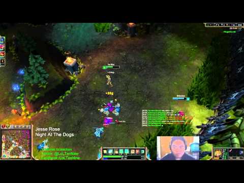 League of Legends S4 Ranked Ezreal/Annie vs Lucian/Karma