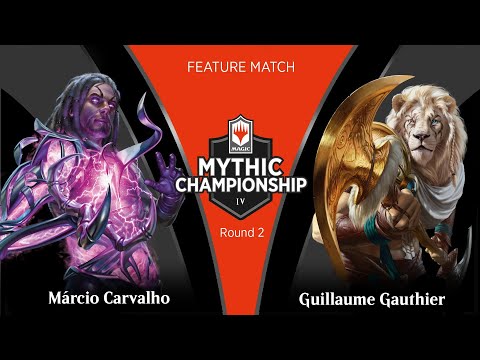 Round 2 (Draft): Márcio Carvalho vs. Guillaume Gauthier - 2019 Mythic Championship IV