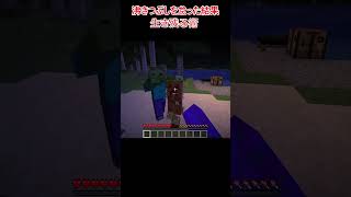 【マイクラ】仮拠点も沸きつぶしを怠るとｗ