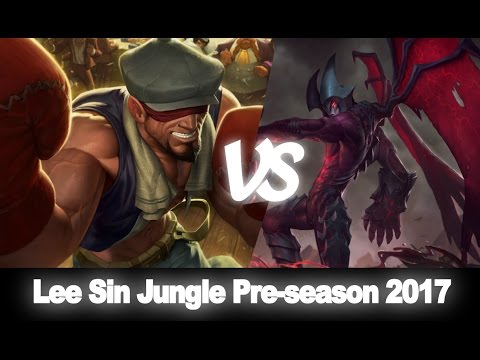 Flawless Lee Sin vs Aatrox Jungle | Pre-season 2017