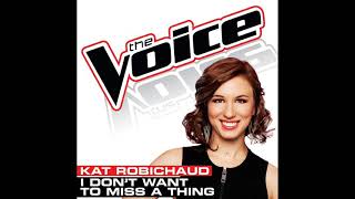 Kat Robichaud | I Don't Want To Miss A Thing | Studio Version | The Voice 5