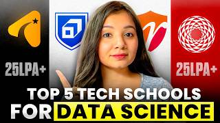 Top 5 Tech Schools for Data Science in India 🔥 Fees, Curriculum & Placement