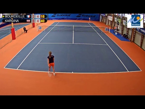 BOURDEILLETAS Elisa (FRA) VS KARGINA Valerija Maija (LAT) - Tennis Club Auray - Auray 2