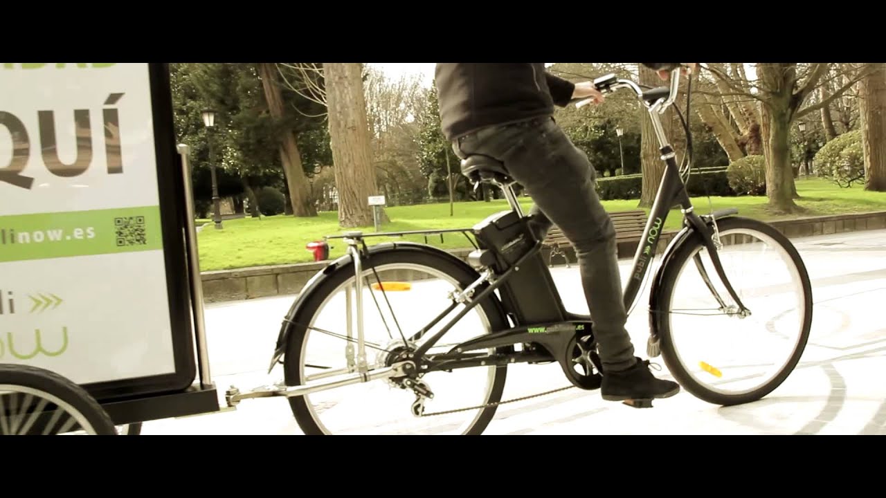 Franquicia de publicidad en bicicleta y a pie Publi Now, publicidad de alto impacto