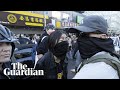 Protests Erupt As Ice Agents Conduct Raids In New York City S Chinatown