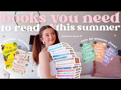 ROMANCE BOOKS to read this SUMMER 💛✨ summer reading recommendations + what’s on my summer tbr!
