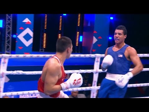 Quarterfinals (80kg) BEKZHIGIT Omurbek (KGZ) vs  GONZALES Robby (USA) | AIBA WCHs 2021