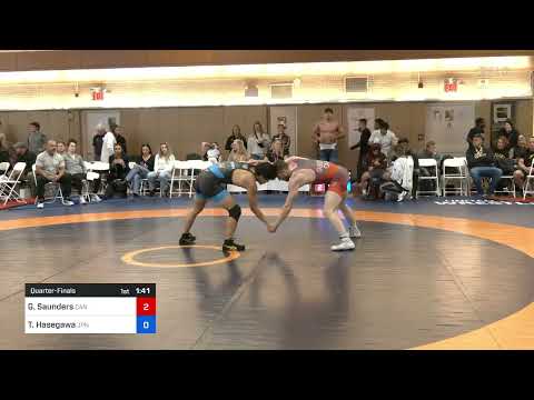 Garette Austin Saunders vs Toshihiro Hasegawa: 2024 MFS Bill Farrell Memorial: 61 KG quarterfinal