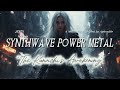 Neon Blade Synthwave Power Metal Masterpiece Shred Guitar Cyber Beats