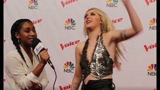 Chloe Kohanski: &quot;I Left Everything On The Stage!&quot; at The Voice Finale 2017
