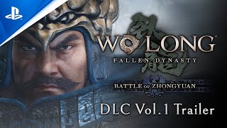 Wo Long: Fallen Dynasty - Battle of Zhongyuan DLC 1 Trailer