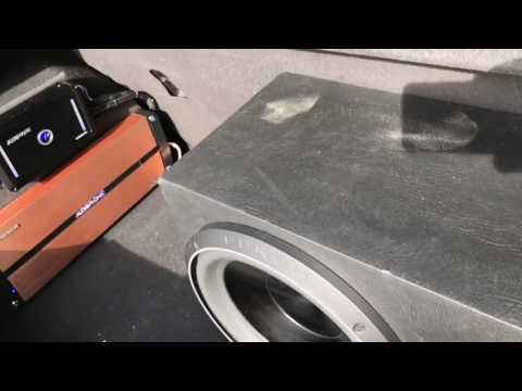 Rockford Fosgate P3 Bass i love you @ Audiophonic 2kW - Slow motion 240fps