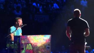 Coldplay Up in Flames Live Montreal 2012 HD 1080P