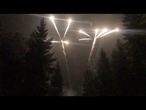 1,2” Silver Crossette w/ Color Mine x2