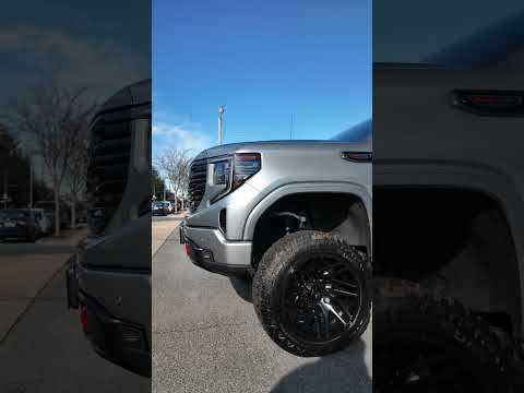 22x12 TIS 554B | 35x12.50R22 Fury Tires | 6\" Rough Country Lift - #GMC #1500 #AT4 #KrietzCustoms