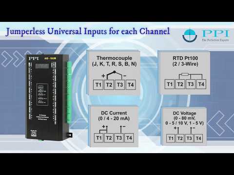 Din rail temperature transmitter