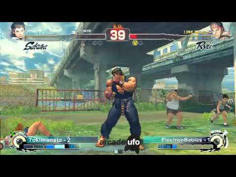 SSF4AE: Tokimonsta (Sakura) vs ElectronBabies (Ryu) FT5