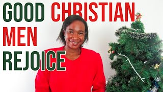 Good Christian Men Rejoice - Christmas Carol (with LYRICS)