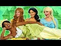 TIANA SAVED BY DISNEY PRINCESSES FROM CRUELLA Elsa Rapunzel Belle And Jasmine Totally TV