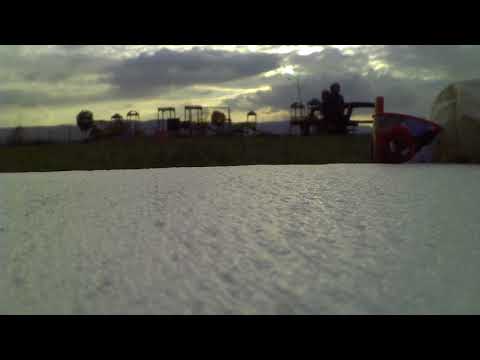 Cu drona in parc la Tinăud