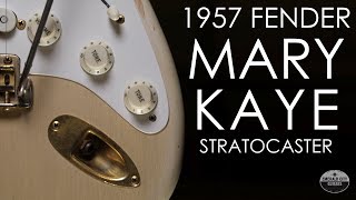 Video thumbnail for "Pick of the Day" - Revisiting the 1957 Fender "Mary Kaye" Stratocaster by Emerald City Guitars