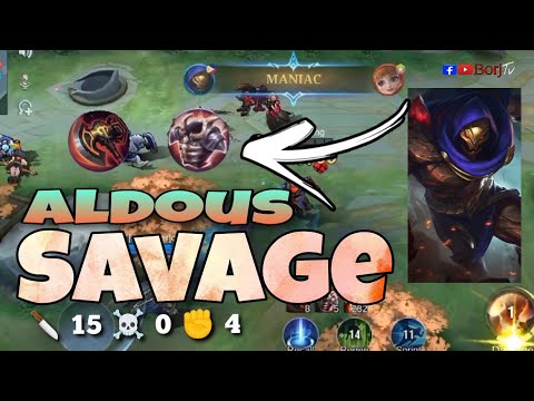 Aldous SAVAGE Best Build | No Death | Unstoppable