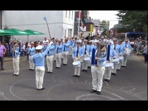 Schützenfest in Holzheim 2019 Teil 01 Aufmarsch zur Königsparade