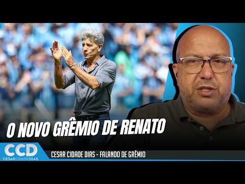 Os 5 pontos do novo Grêmio de Renato Portaluppi