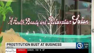 Prostitution bust at Bristol business