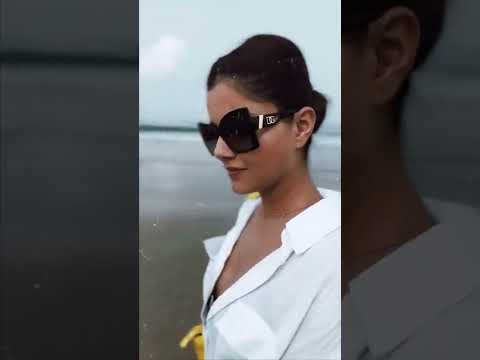 Rubina Ka Beach Look? #trending #shorts #instagram #cute #rubinadilaik #couple #rubik #newsong