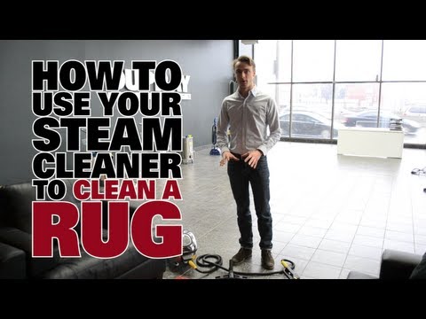 How To Steam Clean A Carpet / Rug - Dupray Steam Cleaners