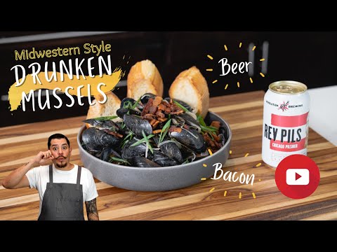 How to Cook Drunken Mussels Midwestern Style