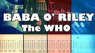 Baba o' Riley - The Who | Full TAB | Guitar Cover |Tutorial synth
