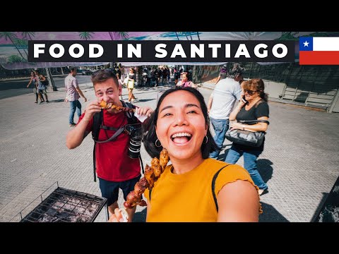 CHILEAN FOOD That We NEVER Expect - Santiago De Chile 🇨🇱