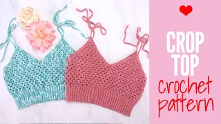 Easy Granny Stitch Crop Top | Beginner-Friendly Crochet Tutorial