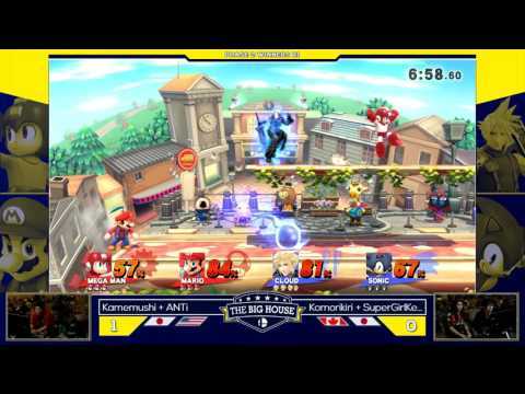 TBH6 Doubles  PHASE 2 WINNERS R1 - Kamemushi + ANTi vs Komorikiri + SuperGirlKels - Wii U