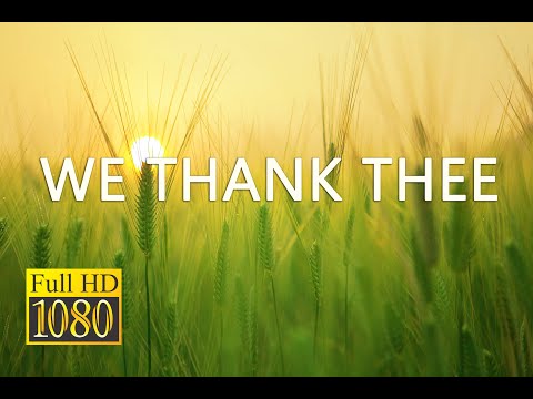 We Thank Thee | JIM REEVES | Morning Hymn | Full HD | Lyrics