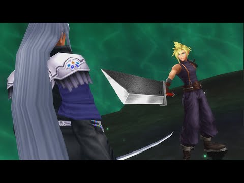 Sephiroth vs Cloud - Dissidia 012 Final Fantasy