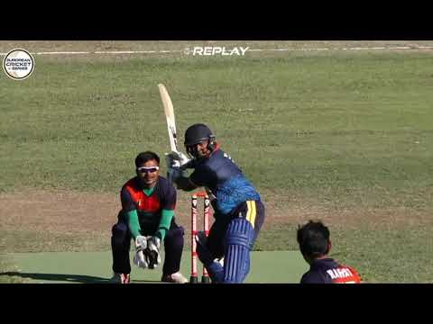 Dinidu Marage doing the damage in Rome