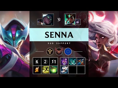 Senna Support vs Karma - EUW Grandmaster Patch 25.15