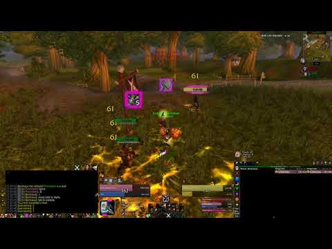 Testing Flame Wrath in PVP, this is definitely paladin tank weapon.