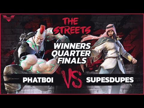 [The Streets #6] Hit Box | Phatb0i vs Supesdupes - Winners Quarter-Final - Tekken 7
