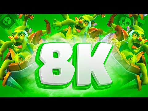 DOMINATING TOP LADDER w/ LOG BAIT! 8,000+ TROPHIES! 🏆