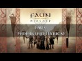 Faun - Federkleid (LYRICS VIDEO)