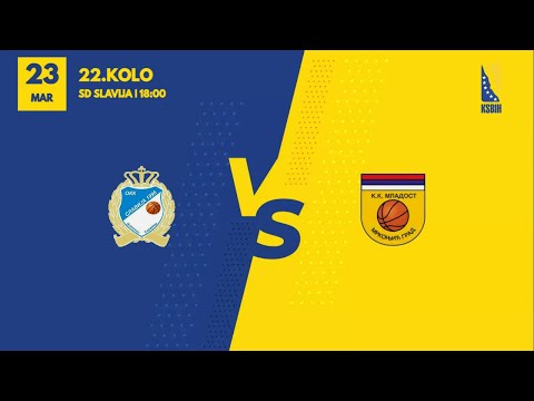 OKK Slavija 1996 vs KK Mladost - 22. kolo - MAXBET LIGA - KSBIH - 2024/2025