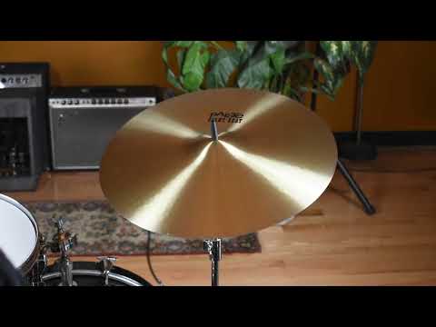 18" Paiste Giant Beat Multifunctional Crash Ride Cymbal 1310g *Video* image 6