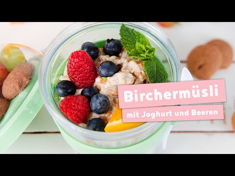 Birchermüsli | REZEPT OHNE ZUCKER | Frühstücksidee