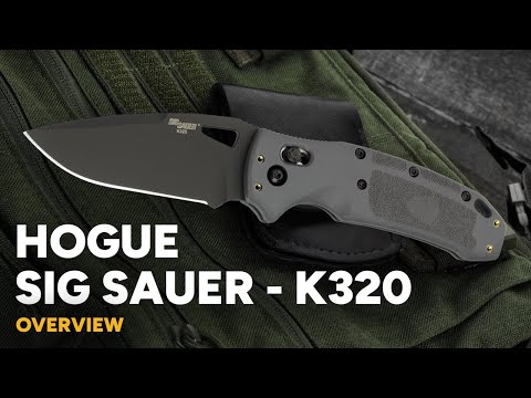 Hogue SIG K320 Knife Overview - The Perfect Companion to Your P320!