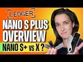 Ledger Nano S Plus!! 💥 It's Here! 😮➜ Unboxing.. + Full Review! ✔️❌ (Bonus: S Plus vs. Nano X?) 😎